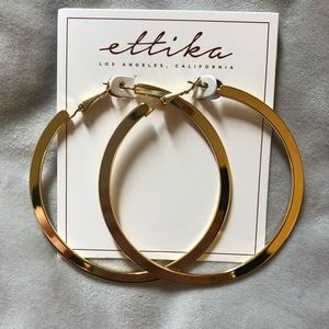 Ettika hoop earrings